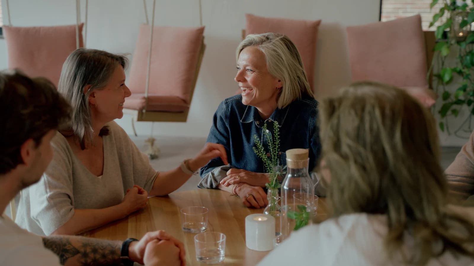 Gesprek tussen lotgenoten